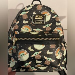 Baby Yoda Loungefly Mini Backpack